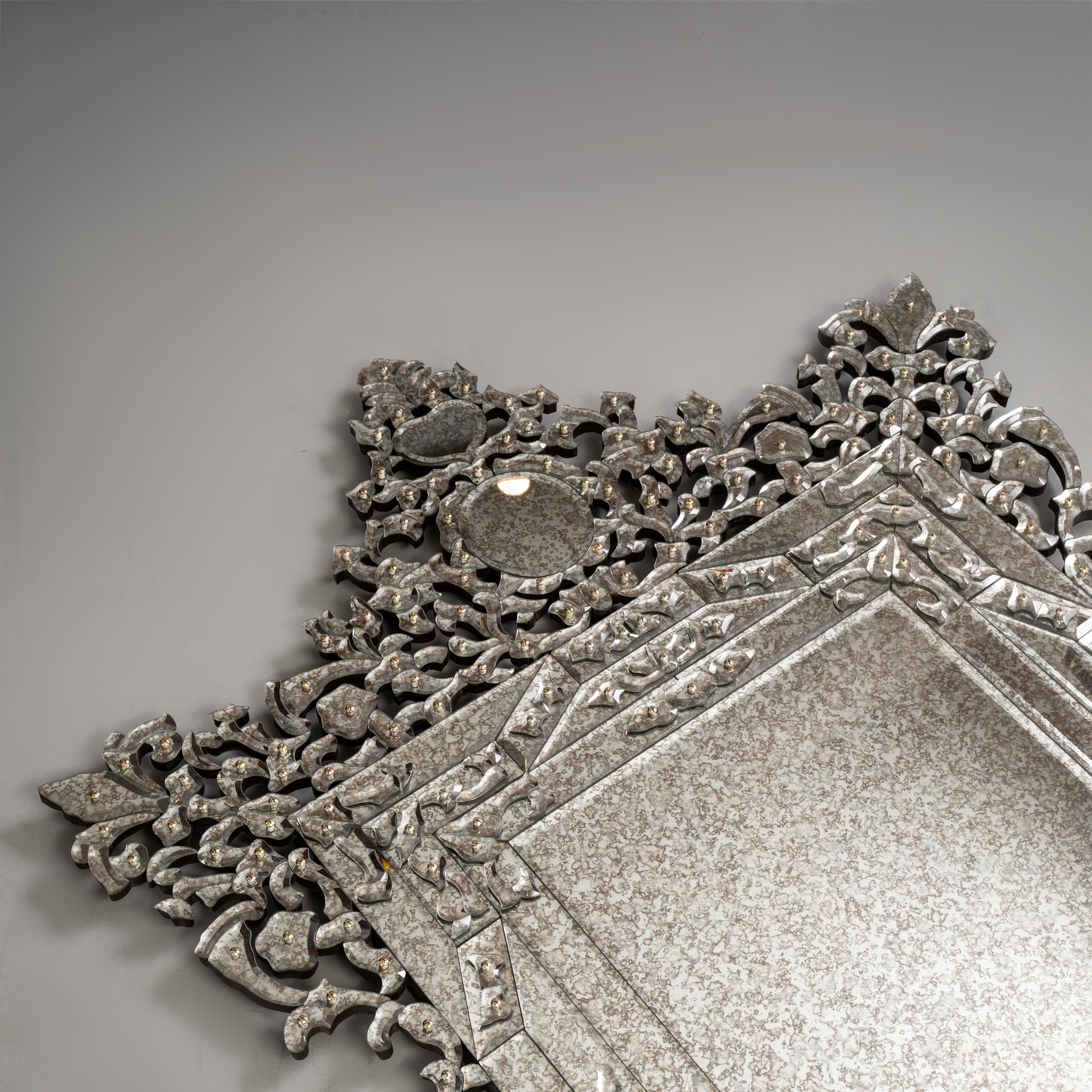 Marano Mirror with Intricate Carved Detailing